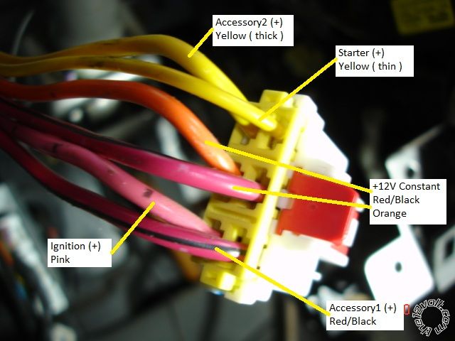 Ignition Harness Wires hyundai radio wiring diagram 